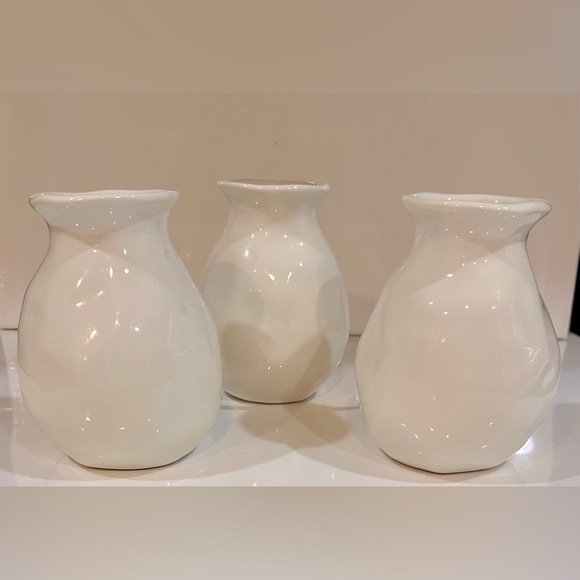 EUC Rae Dunn. FAITH, HOPE, LOVE Bud Vase Trio - Picture 2 of 3